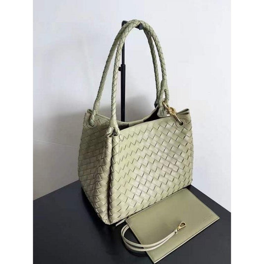 Bottega Veneta Andiamo Parachute Bag in Intrecciato Leather BGDC0060