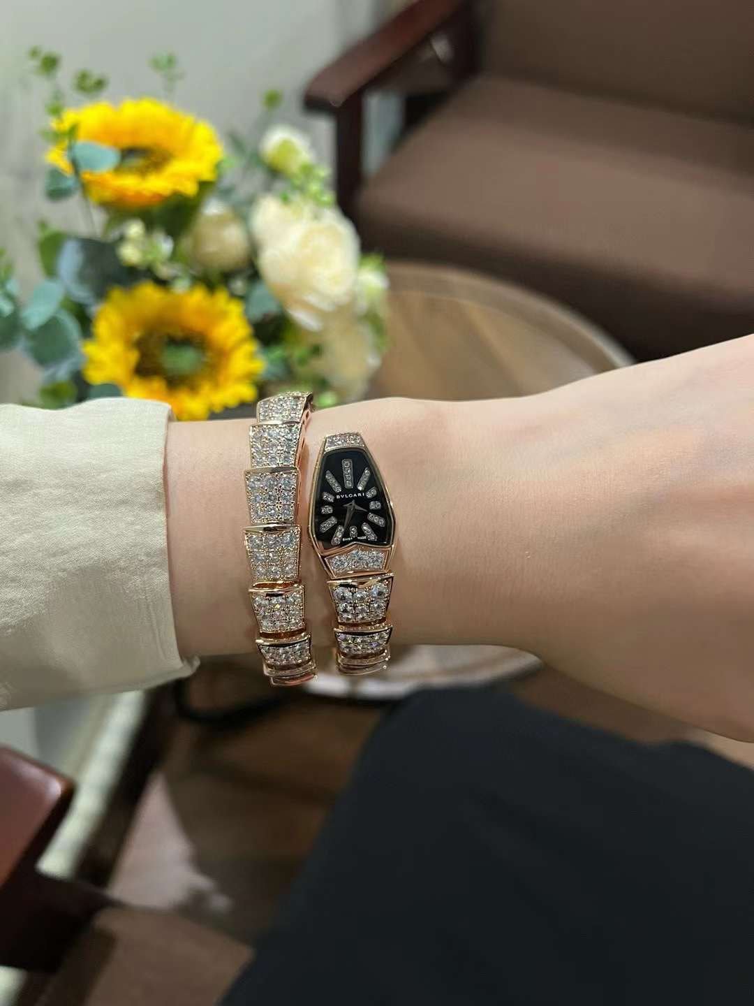 Bvlgari Serpenti Spig Series Wrist Watch WAT02080