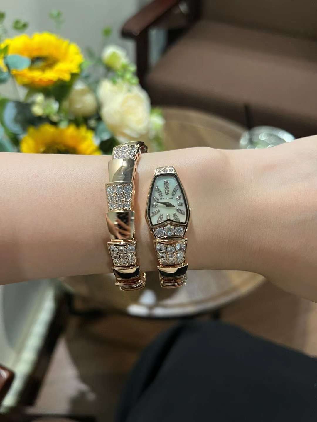 Bvlgari Serpenti Spig Series Wrist Watch WAT02082