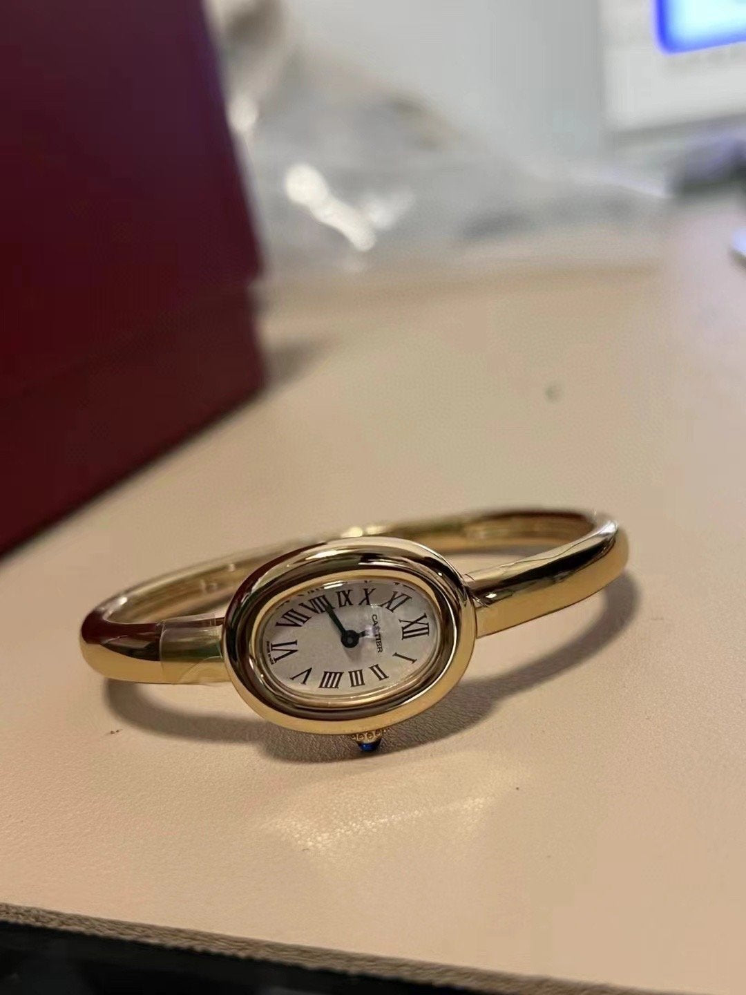 Cartier Baignoire Bath Series Wrist Watch WTJN25110
