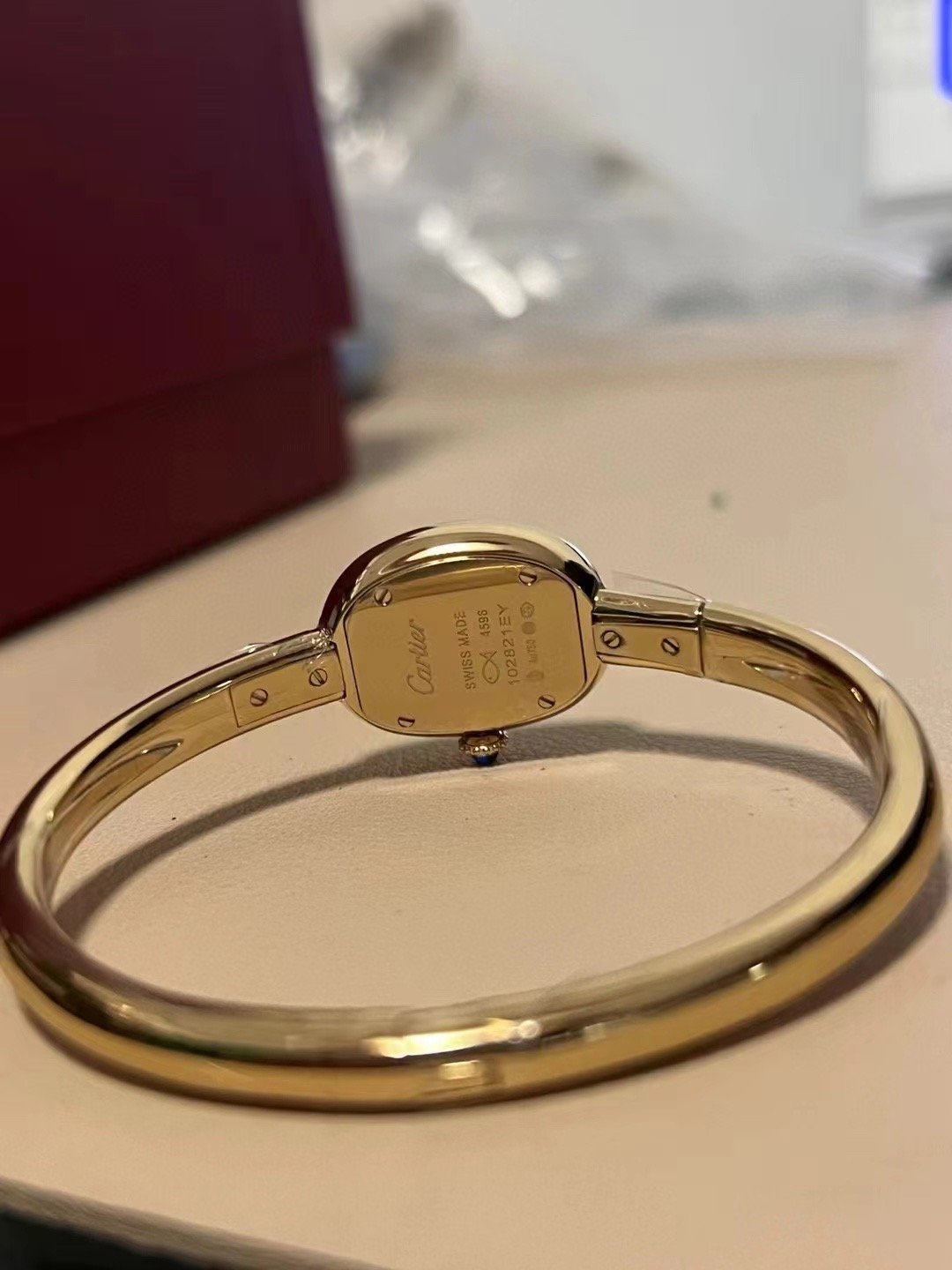 Cartier Baignoire Bath Series Wrist Watch WTJN25110