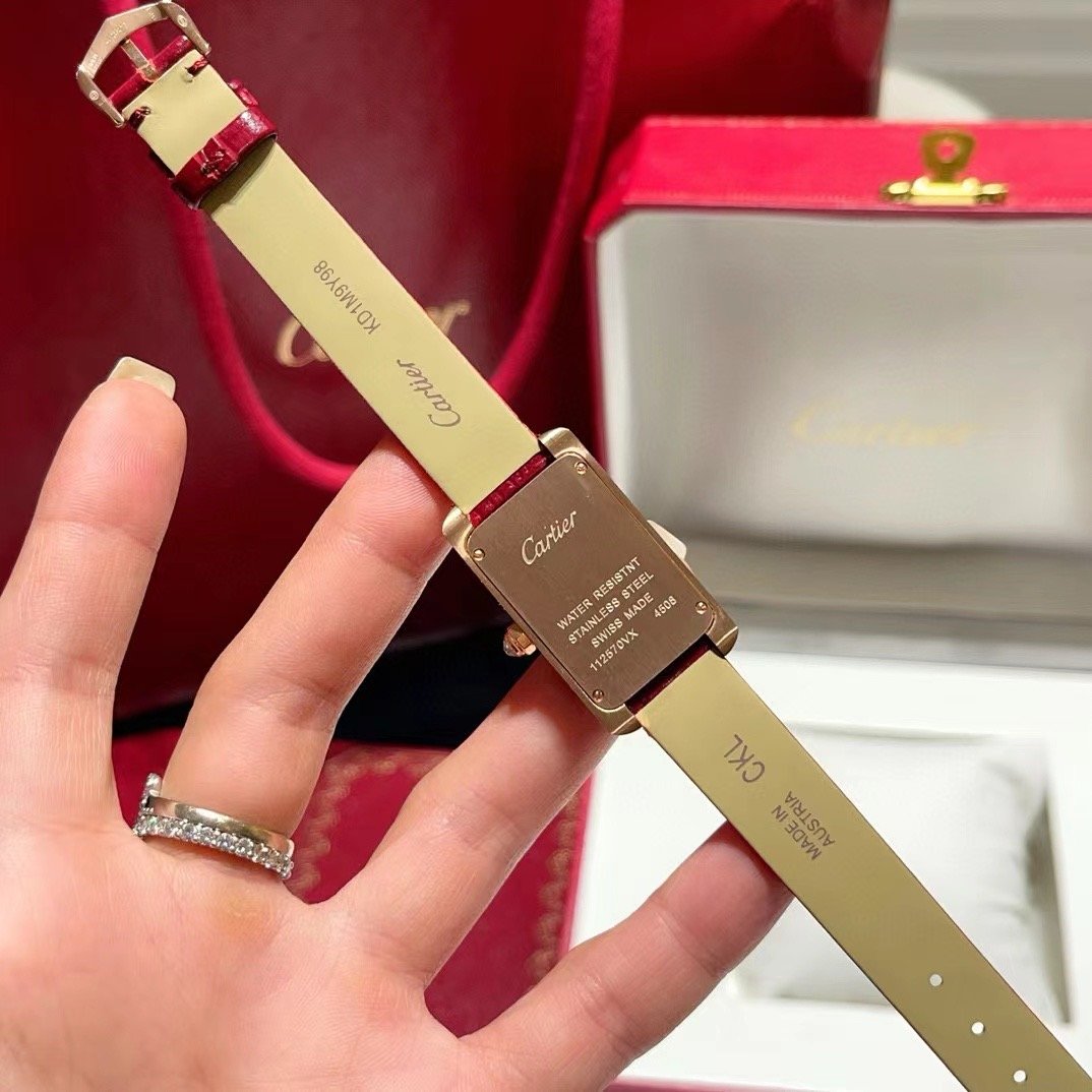 Cartier Tank Americaine De Wrist Watch WTJN25115
