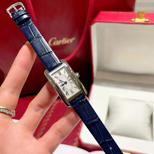 Cartier Tank Americaine De Wrist Watch WTJN25116