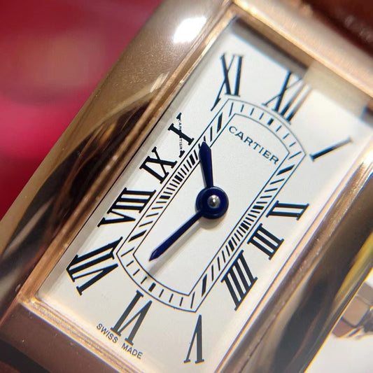 Cartier Tank Americaine De Wrist Watch WTJN25117