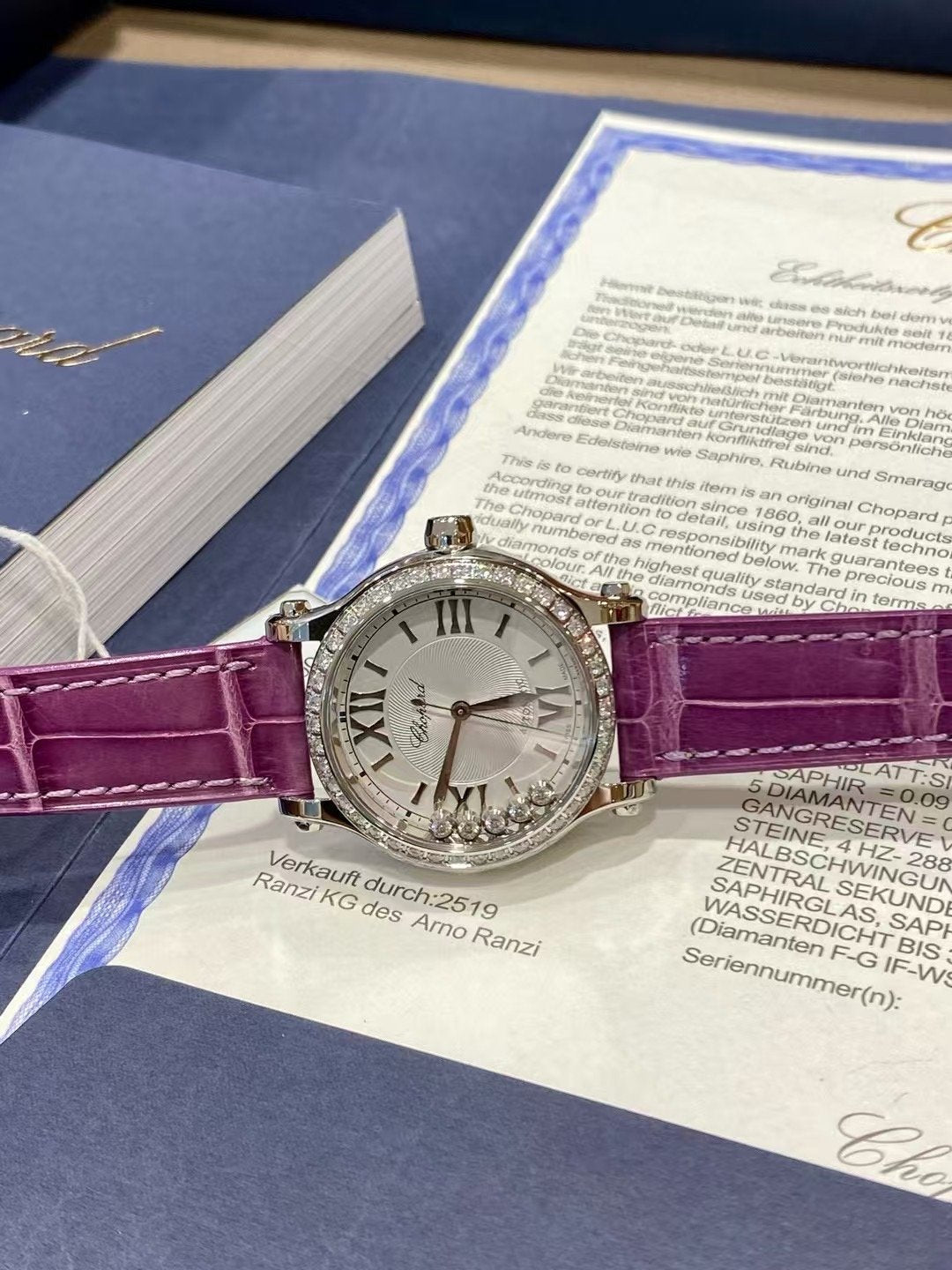 Chopard Happy Diamond Wrist Watch WTJN25120