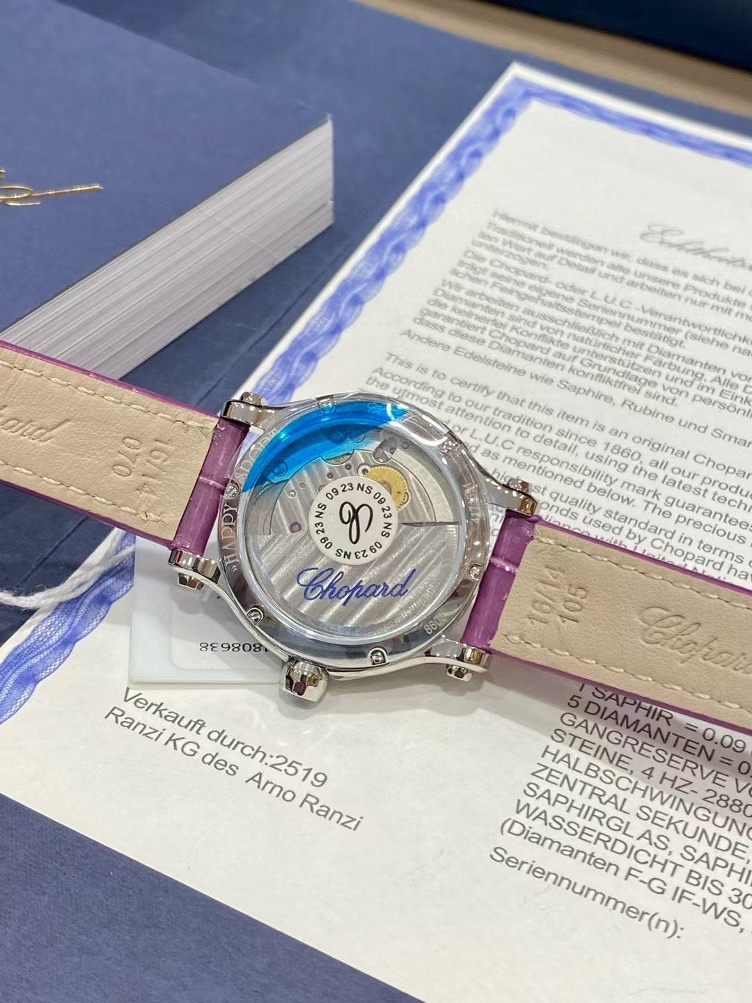 Chopard Happy Diamond Wrist Watch WTJN25120