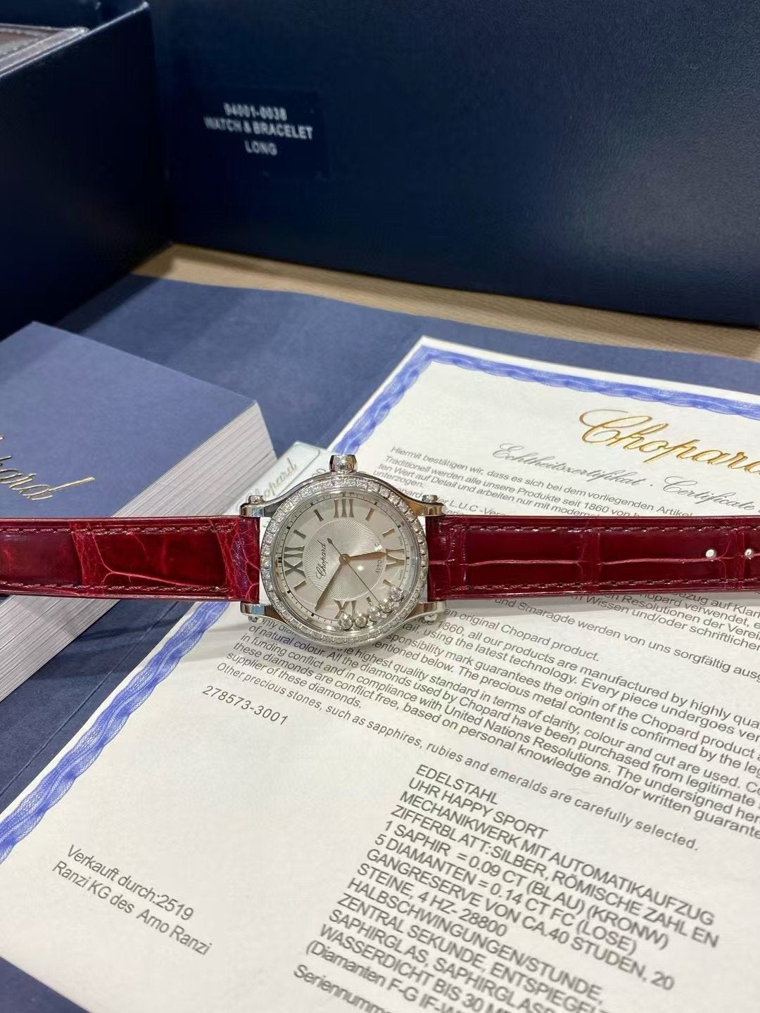 Chopard Happy Diamond Wrist Watch WTJN25121