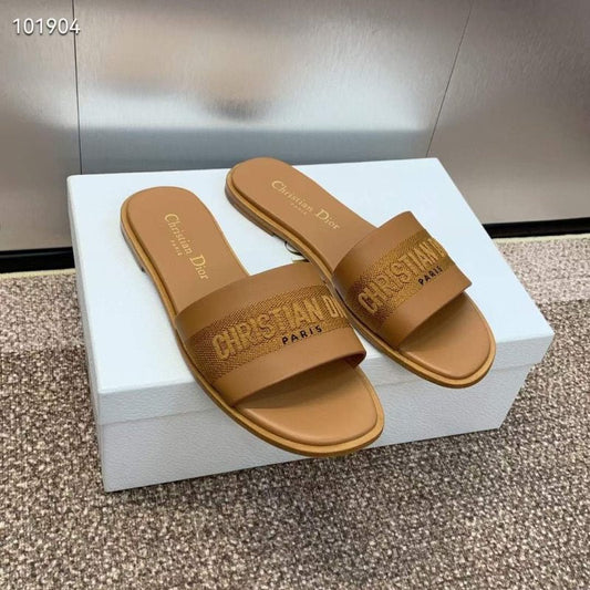Dior CD Embroidery Sandals SH010148