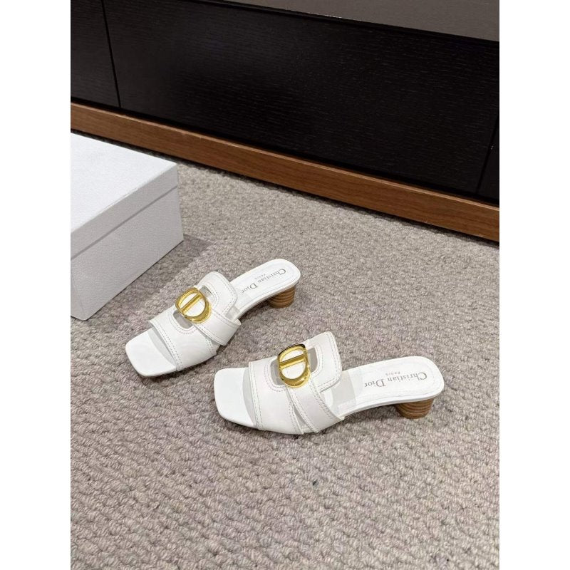 Dior Square Head Slippers SH011118