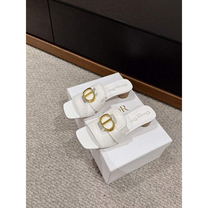Dior Square Head Slippers SH011118