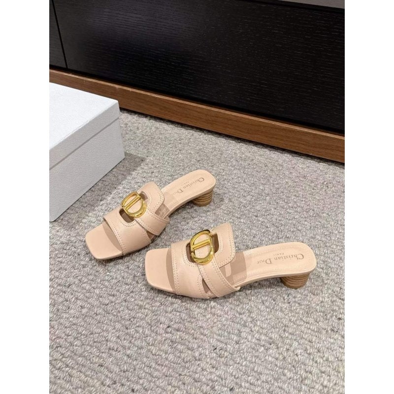 Dior Square Head Slippers SH011120
