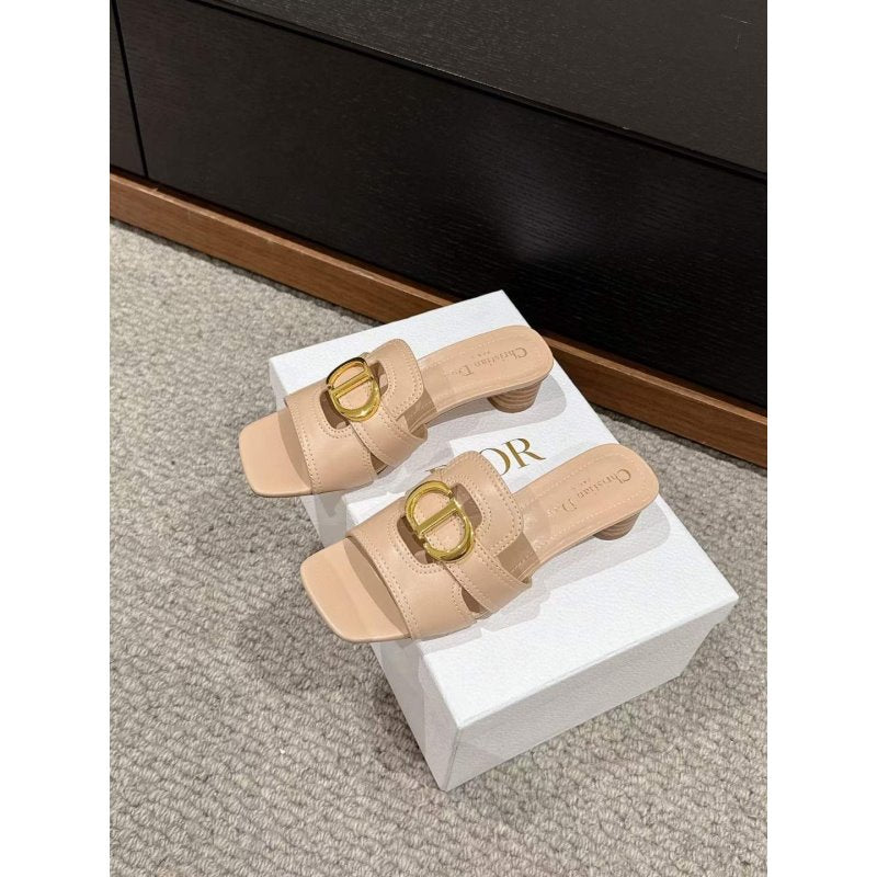 Dior Square Head Slippers SH011120