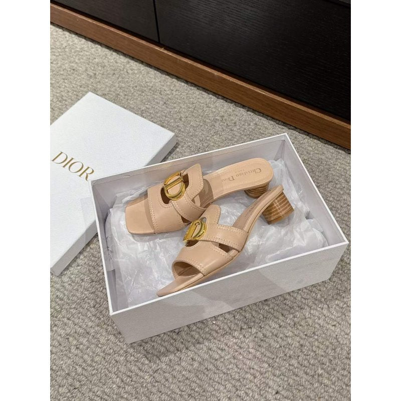 Dior Square Head Slippers SH011120