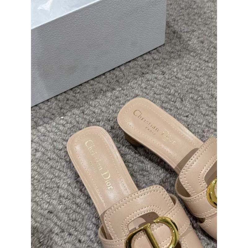 Dior Square Head Slippers SH011120