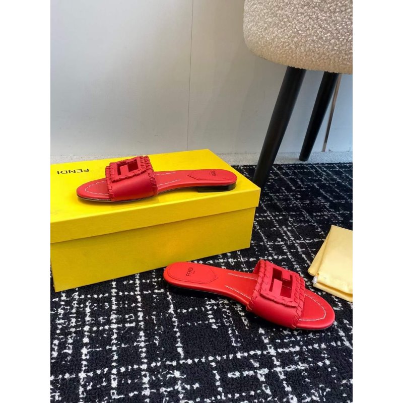 Fendi Flat Slippers SH011075