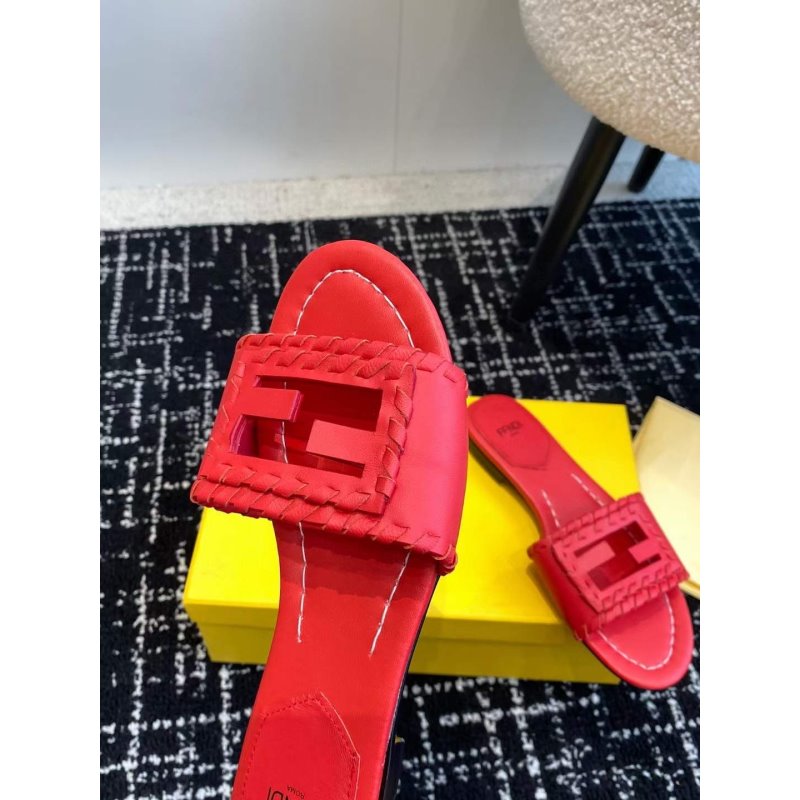 Fendi Flat Slippers SH011075