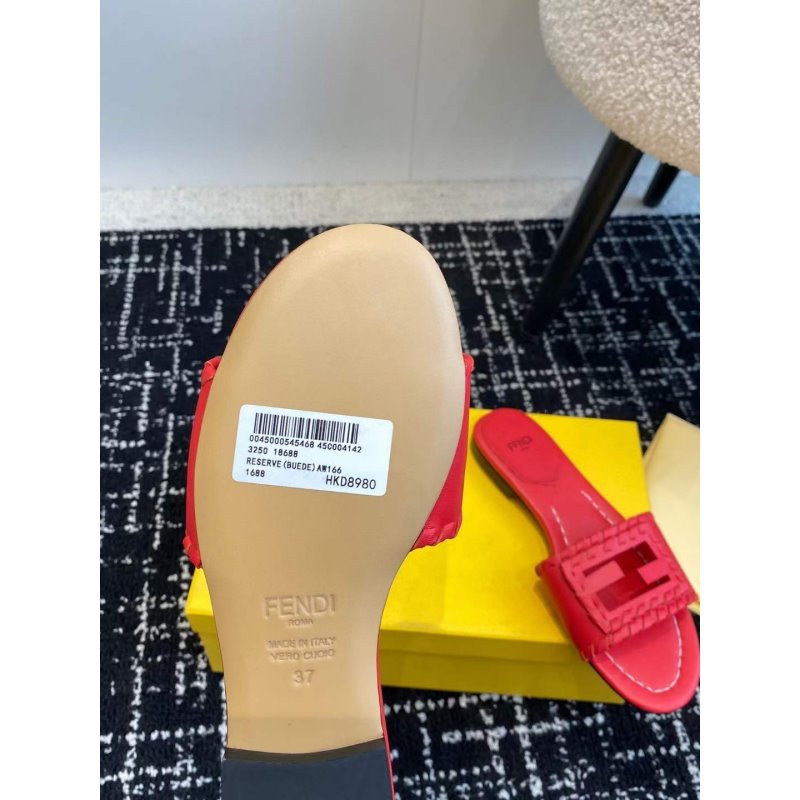 Fendi Flat Slippers SH011075