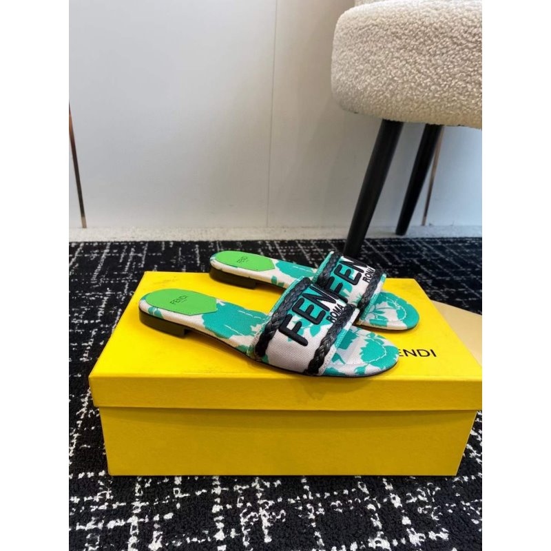 Fendi Flat Slippers SH011077