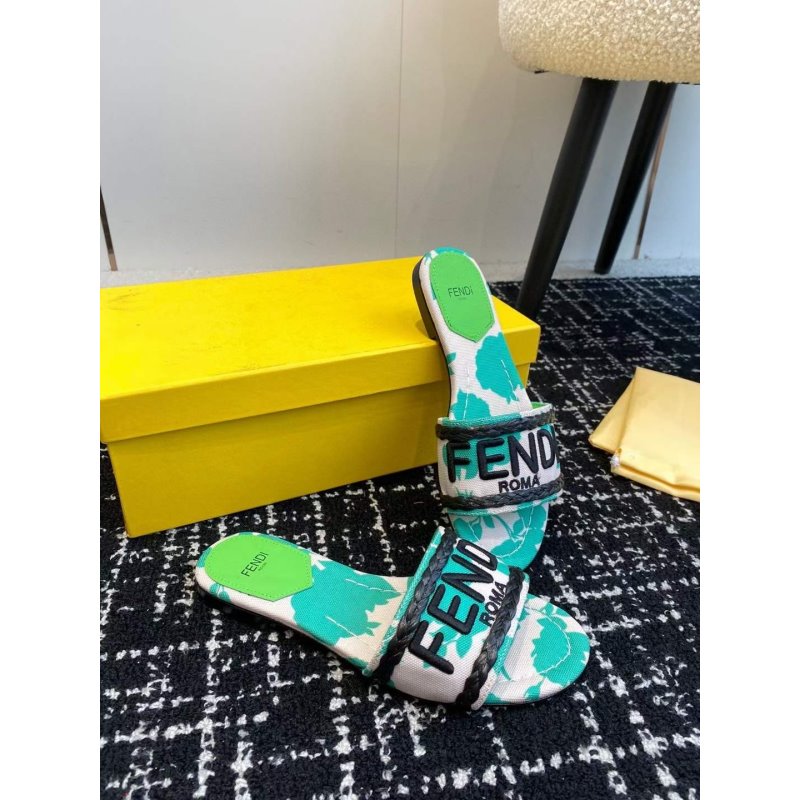 Fendi Flat Slippers SH011077