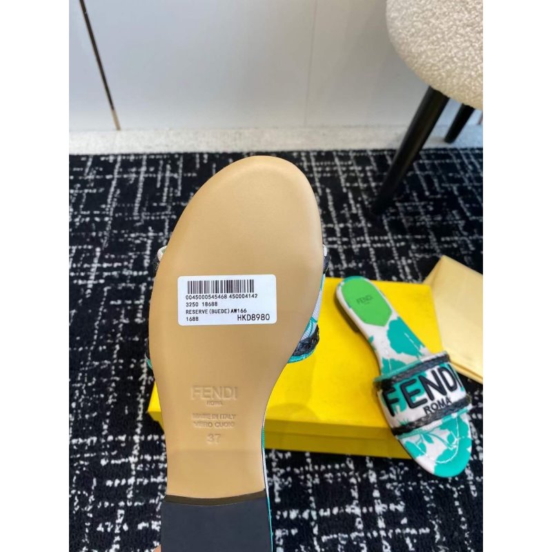 Fendi Flat Slippers SH011077
