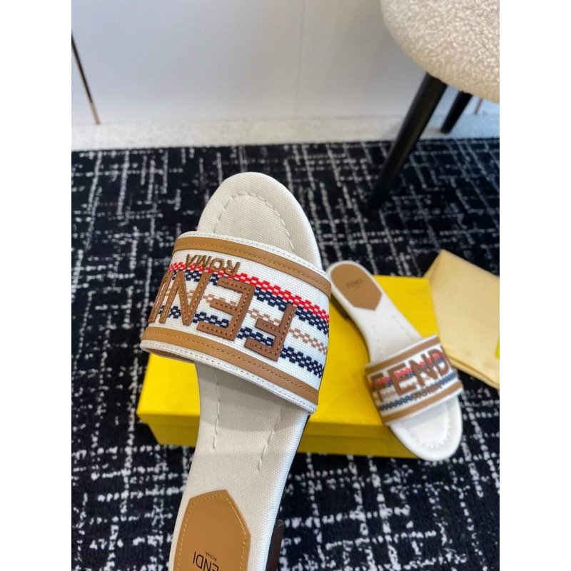 Fendi Flat Slippers SH011078