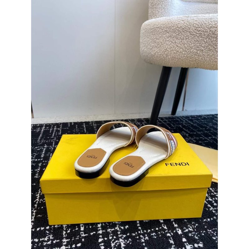 Fendi Flat Slippers SH011078