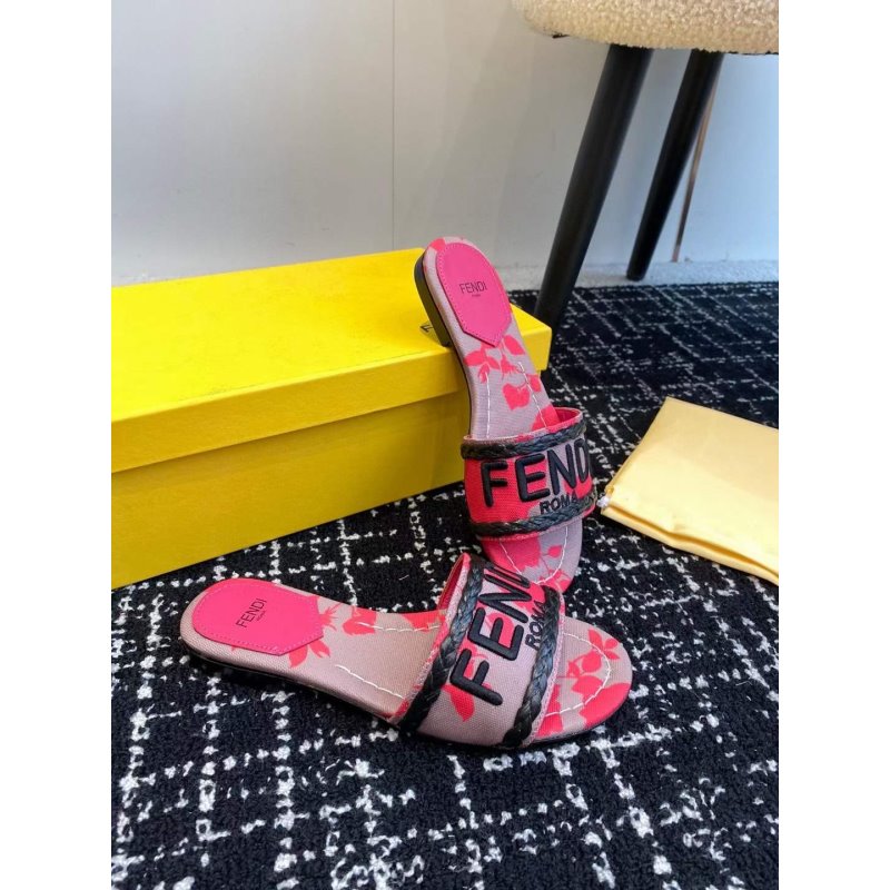 Fendi Flat Slippers SH011079