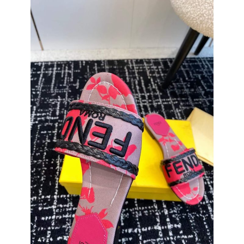 Fendi Flat Slippers SH011079