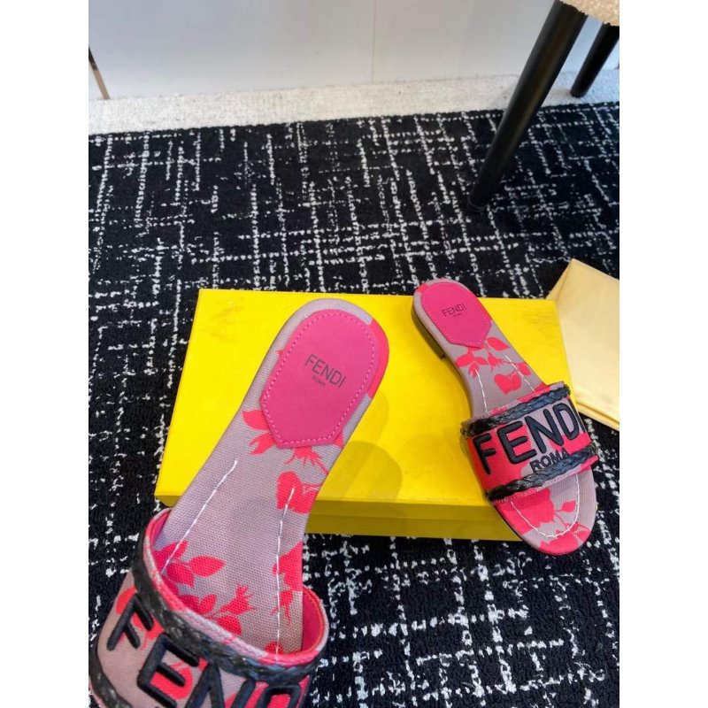 Fendi Flat Slippers SH011079