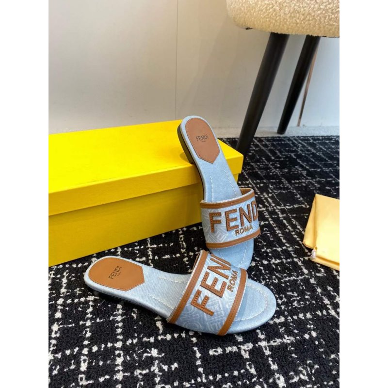 Fendi Flat Slippers SH011080