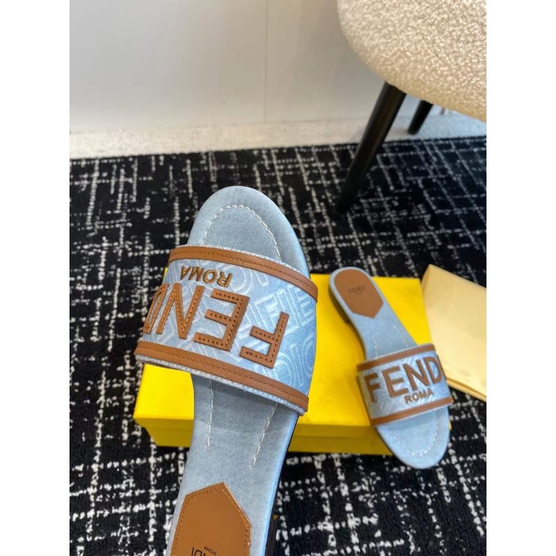 Fendi Flat Slippers SH011080