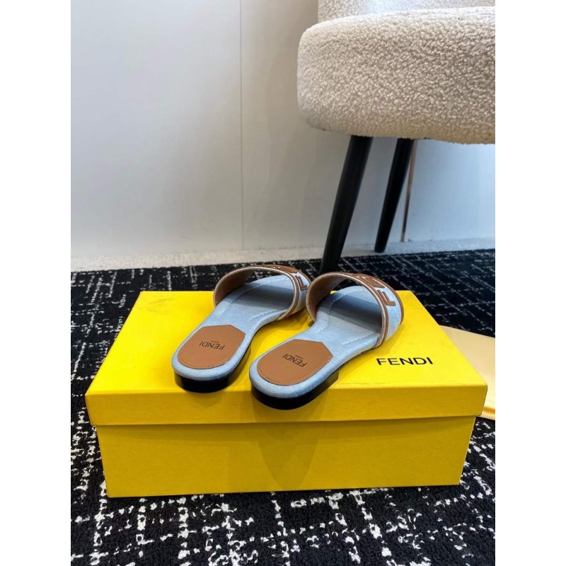 Fendi Flat Slippers SH011080