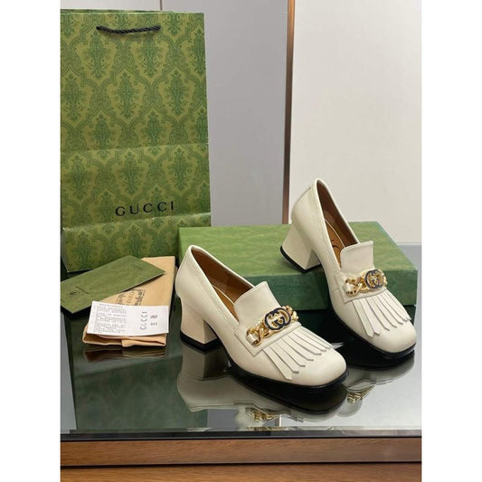 Gucci Double G Tassel Shoes SH00139