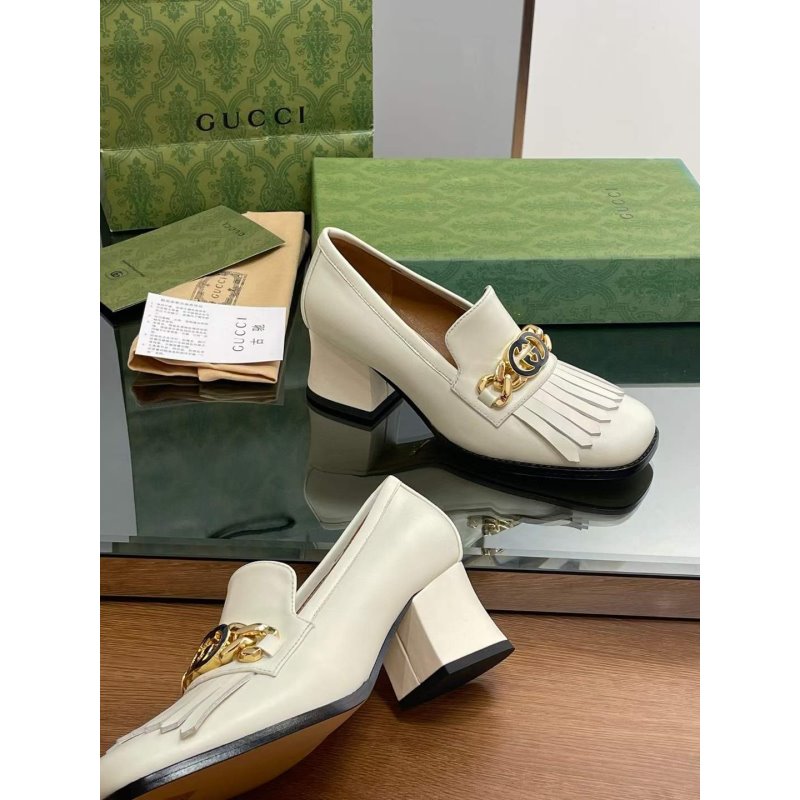 Gucci Double G Tassel Shoes SH00139