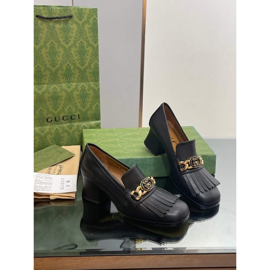 Gucci Double G Tassel Shoes SH00140