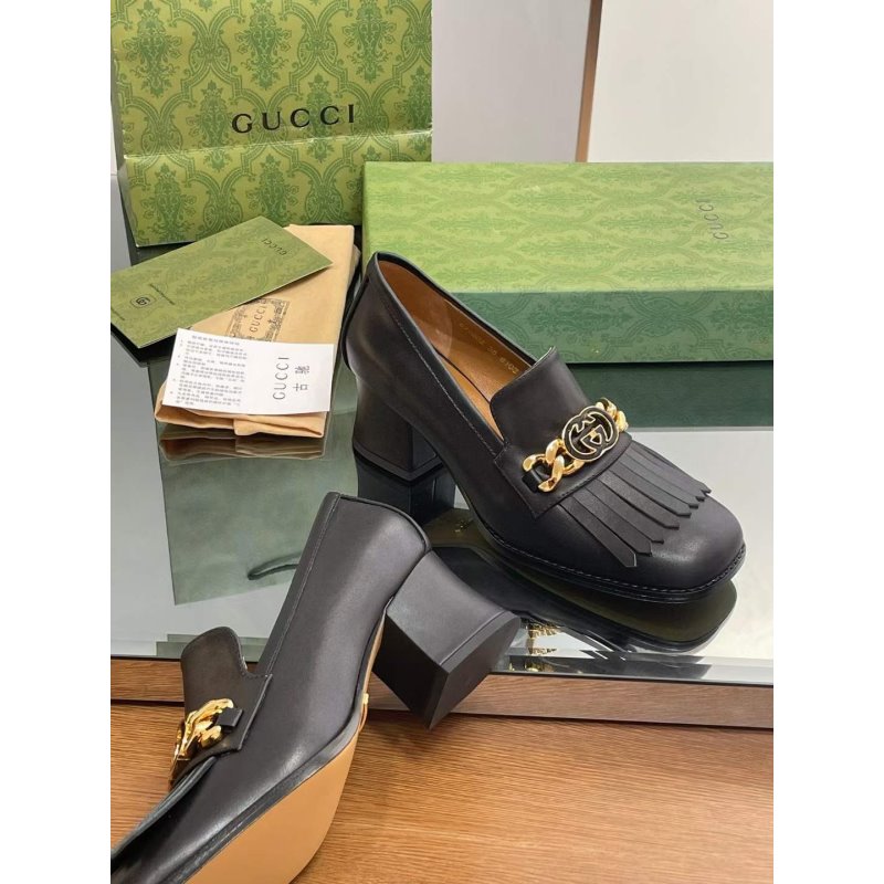 Gucci Double G Tassel Shoes SH00140