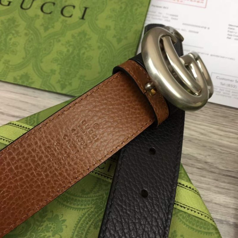 Gucci GG Buckle Double sided Belt WB001086