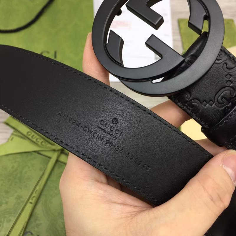 Gucci GG Buckle Double sided Belt WB001090