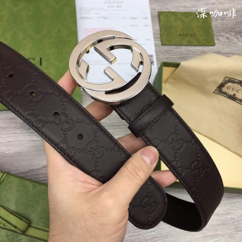 Gucci GG Buckle Double sided Belt WB001091