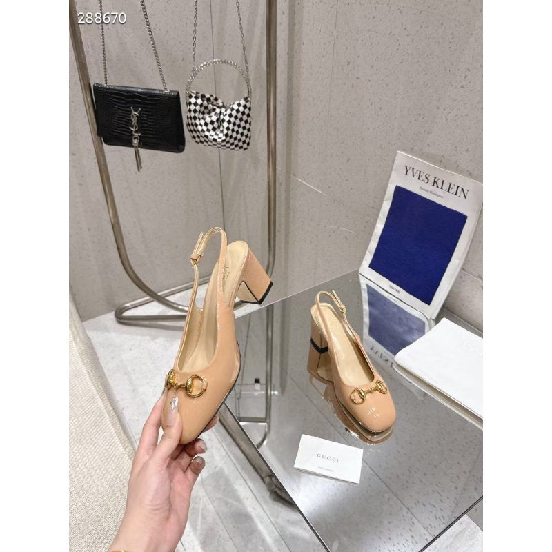Gucci Horsebit Backless Shoes SH2505055