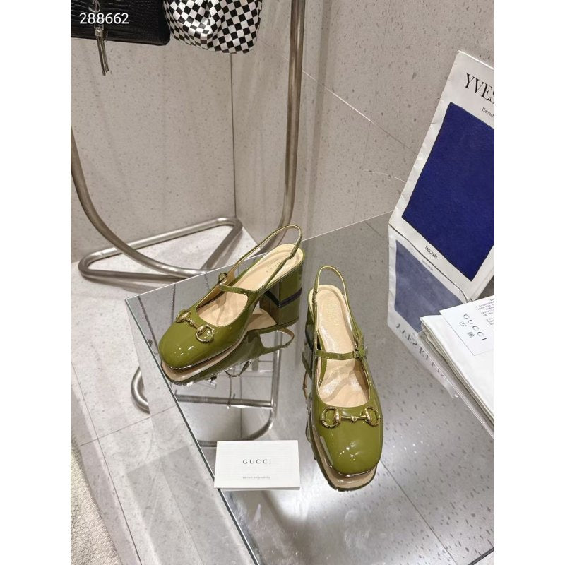 Gucci Horsebit Backless Shoes SH2505056