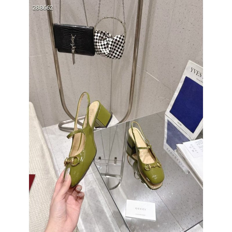 Gucci Horsebit Backless Shoes SH2505056