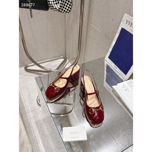 Gucci Horsebit Backless Shoes SH2505057