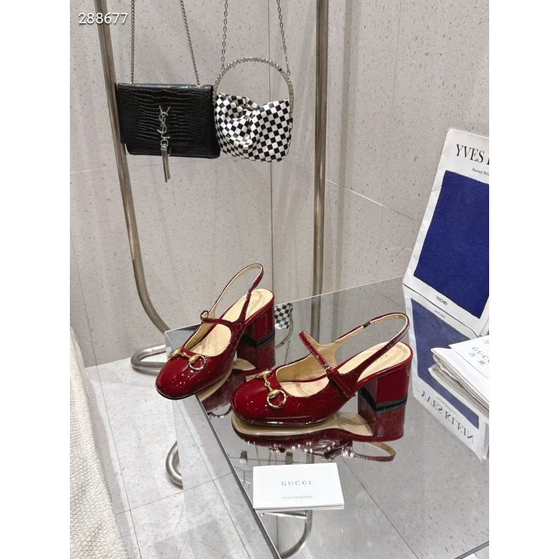 Gucci Horsebit Backless Shoes SH2505057