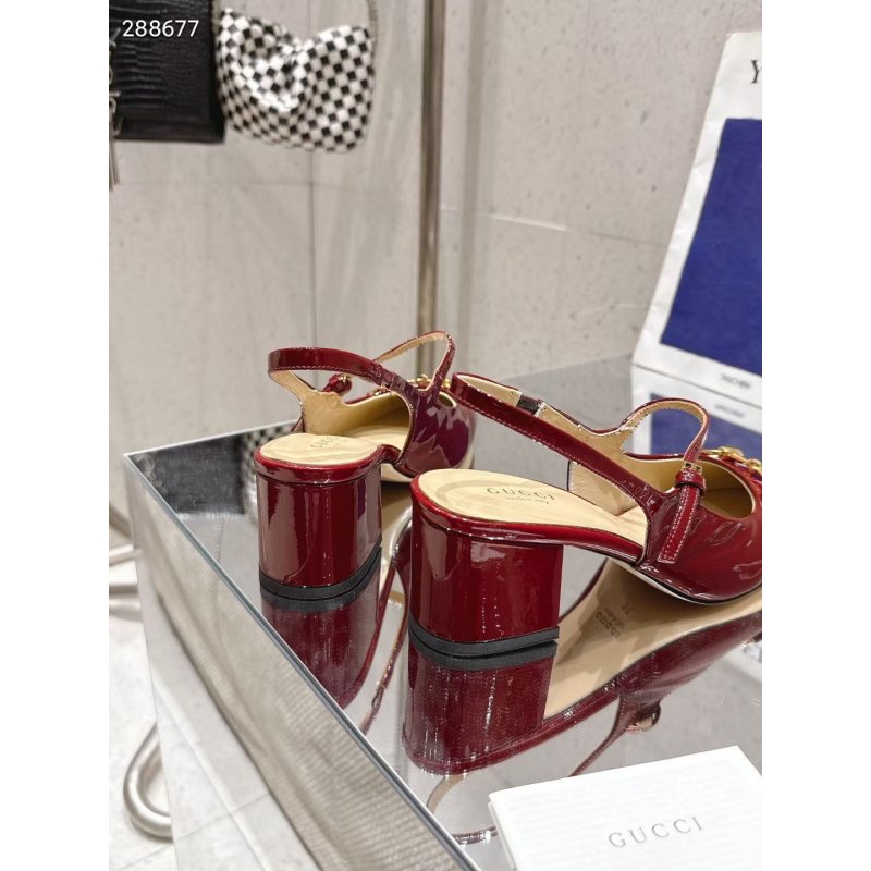 Gucci Horsebit Backless Shoes SH2505057