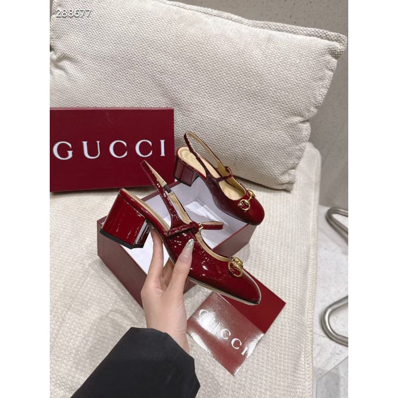 Gucci Horsebit Backless Shoes SH2505057