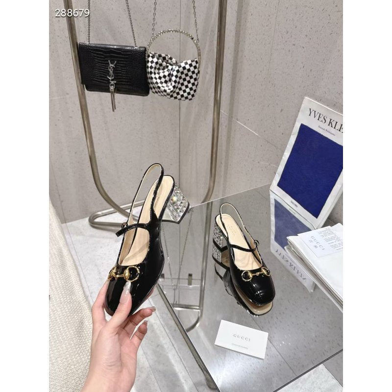 Gucci Horsebit Backless Shoes SH2505058