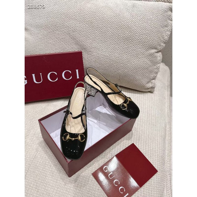 Gucci Horsebit Backless Shoes SH2505058