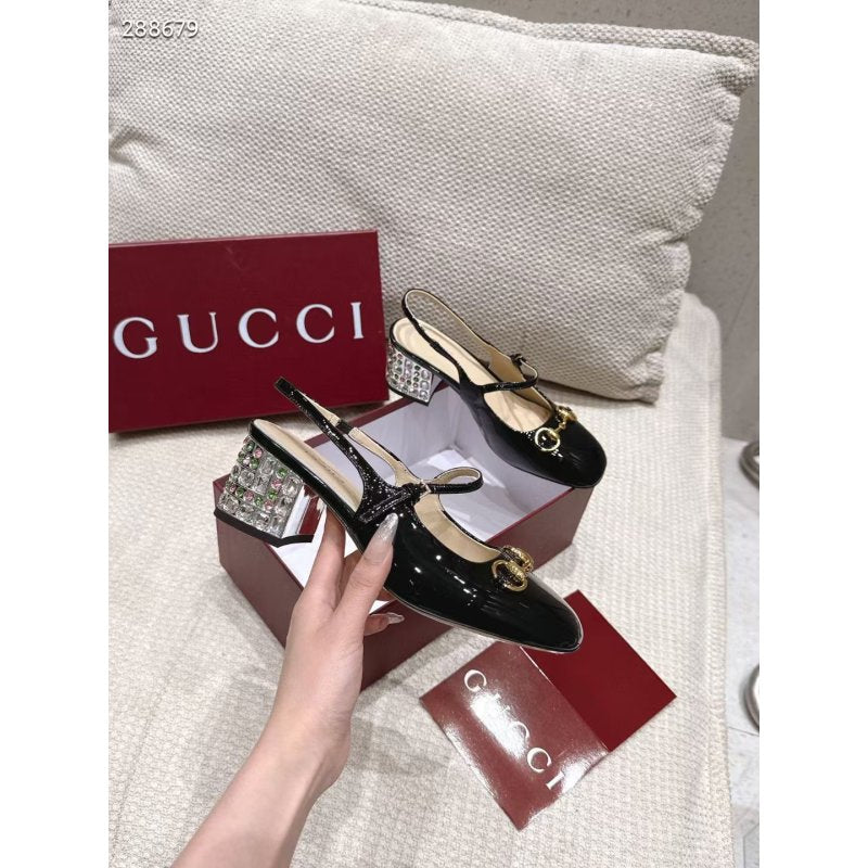 Gucci Horsebit Backless Shoes SH2505058