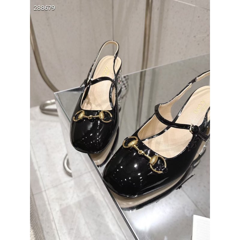 Gucci Horsebit Backless Shoes SH2505058